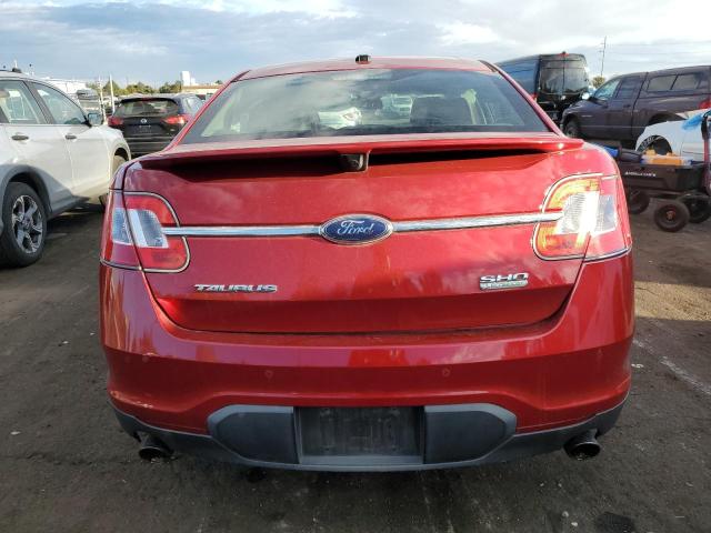 1FAHP2KT8AG153452 - 2010 FORD TAURUS SHO RED photo 6