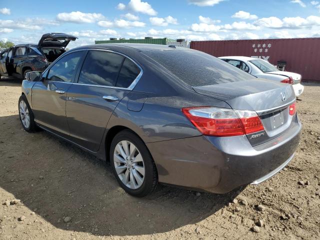 1HGCR2F87DA196922 - 2013 HONDA ACCORD EXL GRAY photo 2