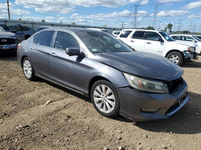 1HGCR2F87DA196922 - 2013 HONDA ACCORD EXL GRAY photo 4