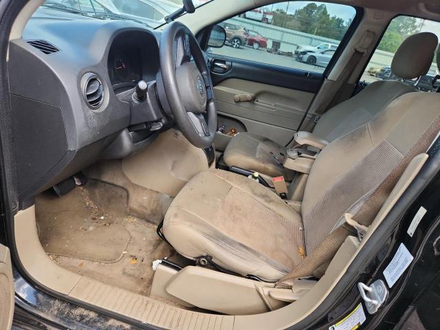 1C4NJCBB5ED674387 - 2014 JEEP COMPASS SPORT BLACK photo 7