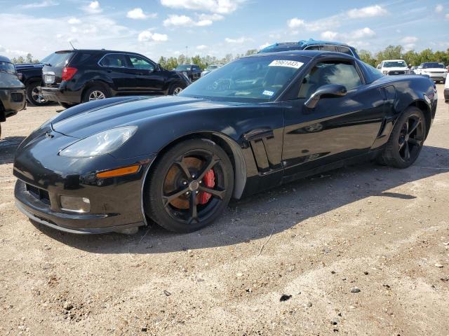 1G1YW2DW7C5108384 - 2012 CHEVROLET CORVETTE GRAND SPORT BLACK photo 1