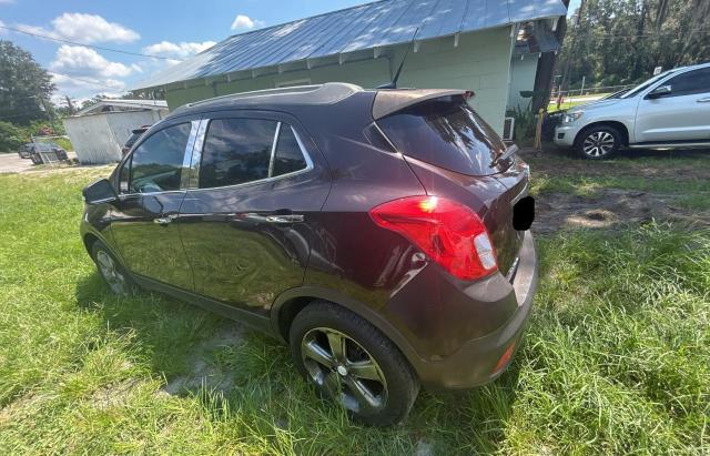 KL4CJBSB2EB570060 - 2014 BUICK ENCORE CONVENIENCE 勃艮第红 照片 3