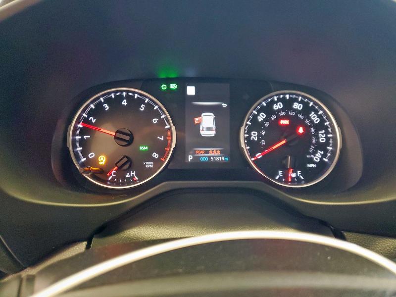 2T3W1RFV6NC193838 - 2022 TOYOTA RAV4 XLE BLACK photo 9