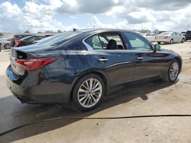 JN1EV7AP9JM363499 - 2018 INFINITI Q50 LUXE CHARCOAL photo 3