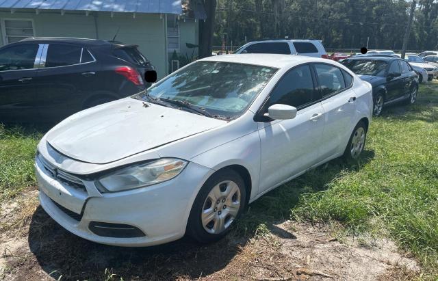 1C3CDFAA1FD112033 - 2015 DODGE DART SE WHITE photo 2