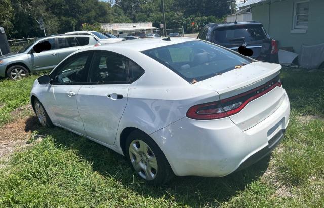 1C3CDFAA1FD112033 - 2015 DODGE DART SE WHITE photo 3