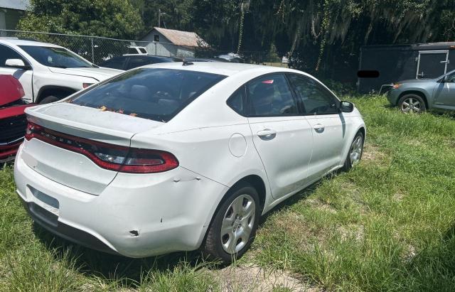 1C3CDFAA1FD112033 - 2015 DODGE DART SE WHITE photo 4