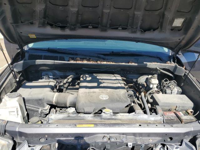 5TFUW5F14CX252844 - 2012 TOYOTA TUNDRA DOUBLE CAB SR5 GRAY photo 11