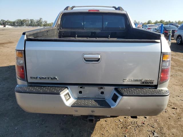 2HJYK165X6H531907 - 2006 HONDA RIDGELINE RTL SILVER photo 6