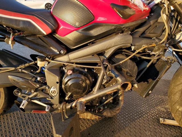 SMTL02NEXGT730943 - 2016 TRIUMPH MOTORCYCLE STREET TRI RED photo 5
