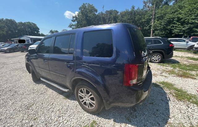 5FNYF3H5XDB021433 - 2013 HONDA PILOT EXL Mavi foto 3