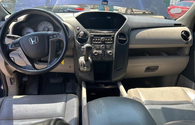 5FNYF3H5XDB021433 - 2013 HONDA PILOT EXL Mavi foto 9