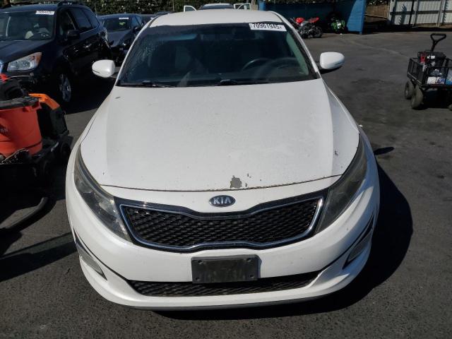 5XXGN4A73FG519005 - 2015 KIA OPTIMA EX WHITE photo 5