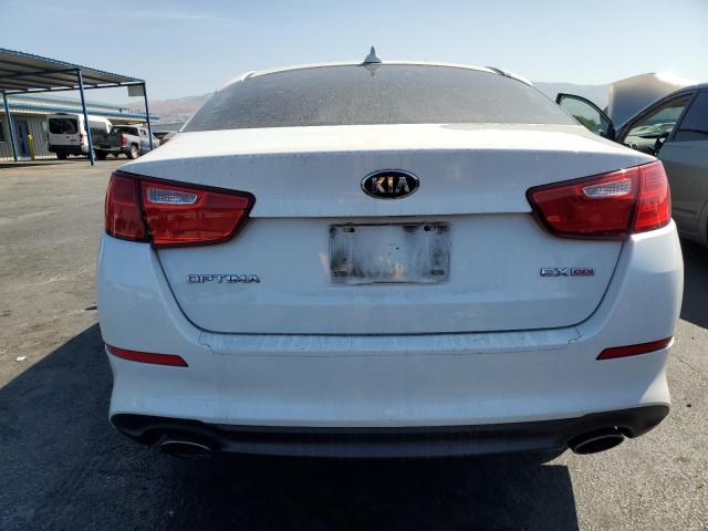 5XXGN4A73FG519005 - 2015 KIA OPTIMA EX WHITE photo 6