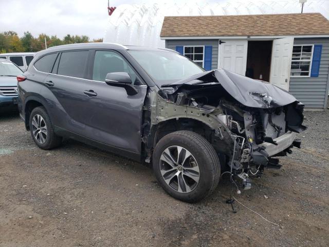 5TDGZRBH3MS535841 - 2021 TOYOTA HIGHLANDER XLE Boz foto 4