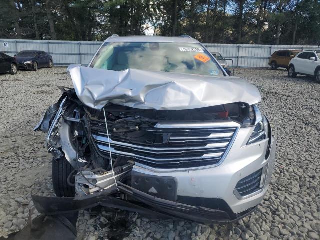 1GYKNDRS8JZ188151 - 2018 CADILLAC XT5 LUXURY SILVER photo 5