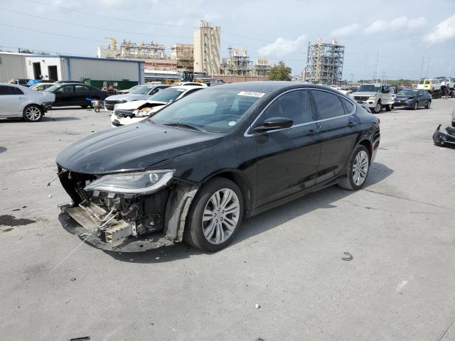 1C3CCCAB6FN647752 - 2015 CHRYSLER 200 LIMITED BLACK photo 1