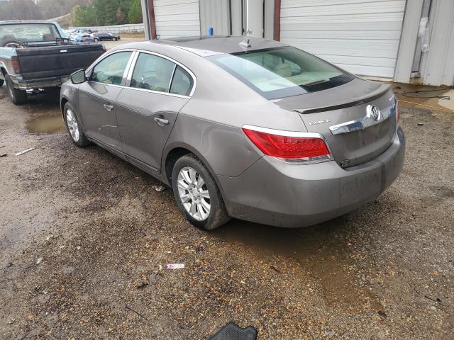 1G4GD5ERXCF167843 - 2012 BUICK LACROSSE PREMIUM GRAY photo 2