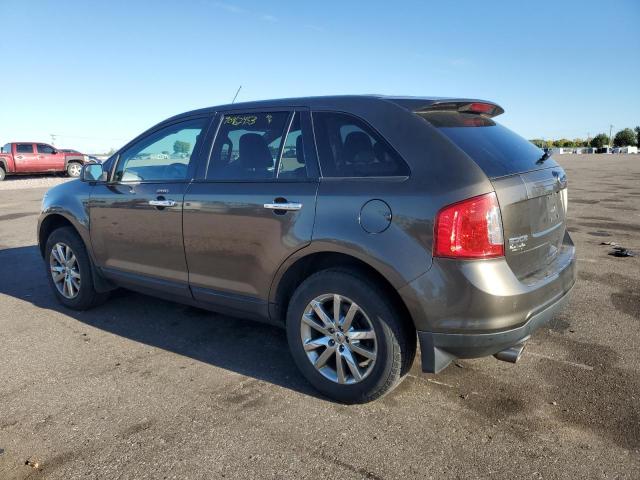 2FMDK4JC5BBA97009 - 2011 FORD EDGE SEL BROWN photo 2