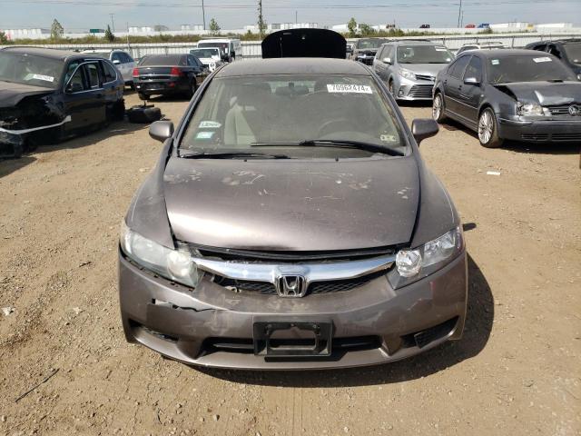 19XFA16539E045308 - 2009 HONDA CIVIC LX GRAY photo 5