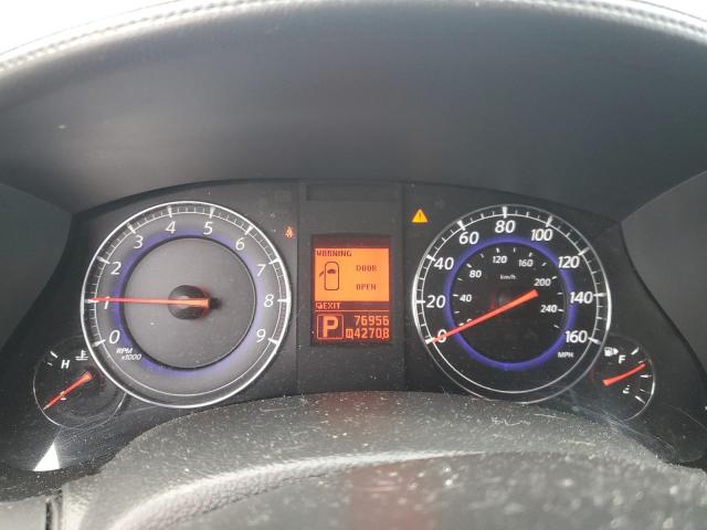 JN1AJ0HR1AM753957 - 2010 INFINITI EX35 BASE GRAY photo 9