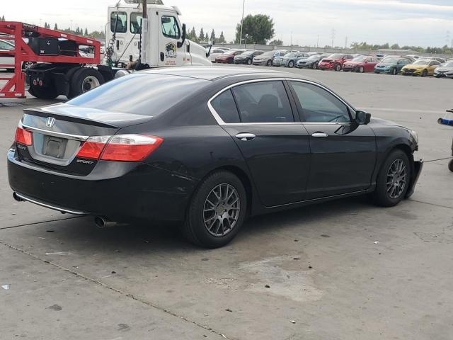 1HGCR2F5XEA306921 - 2014 HONDA ACCORD SPORT BLACK photo 3