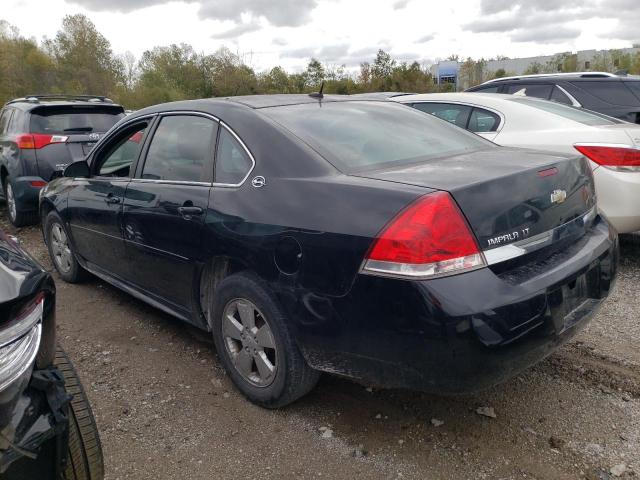 2G1WT57K391287107 - 2009 CHEVROLET IMPALA 1LT BLACK photo 2