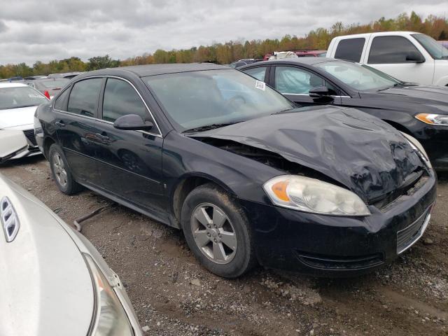 2G1WT57K391287107 - 2009 CHEVROLET IMPALA 1LT BLACK photo 4