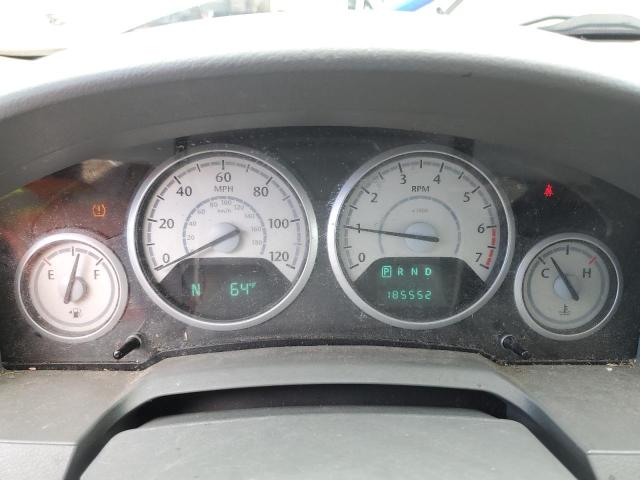 2A8HR54P58R113174 - 2008 CHRYSLER TOWN & COU TOURING Srebrny zdjęcie 9