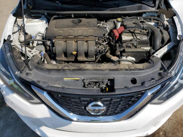 3N1AB7AP0KY362070 - 2019 NISSAN SENTRA S WHITE photo 11