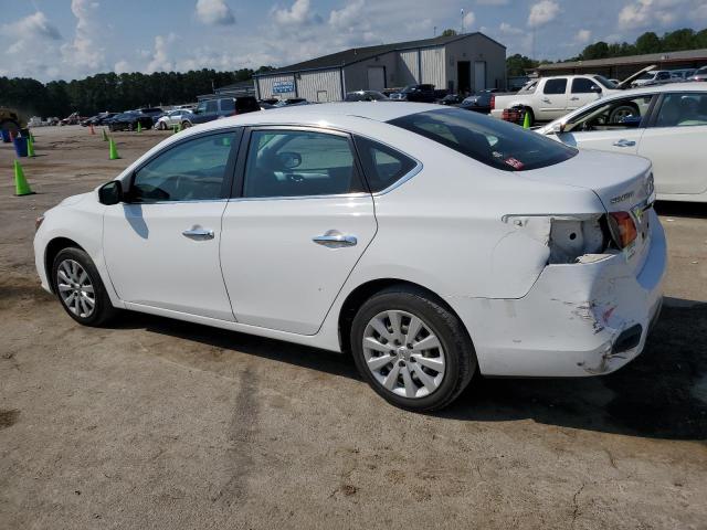 3N1AB7AP0KY362070 - 2019 NISSAN SENTRA S WHITE photo 2