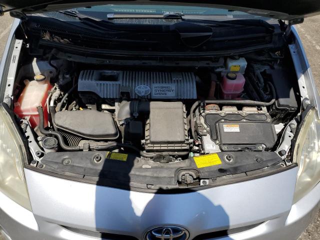 JTDKN3DU2B0279222 - 2011 TOYOTA PRIUS SILVER photo 11