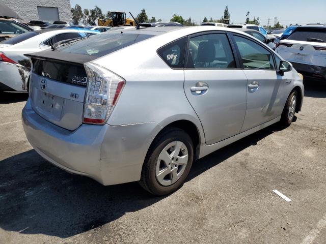 JTDKN3DU2B0279222 - 2011 TOYOTA PRIUS SILVER photo 3
