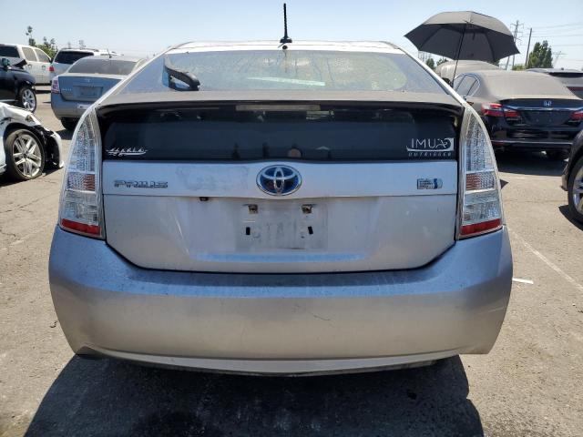 JTDKN3DU2B0279222 - 2011 TOYOTA PRIUS SILVER photo 6