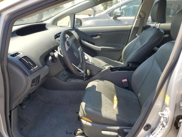 JTDKN3DU2B0279222 - 2011 TOYOTA PRIUS SILVER photo 7
