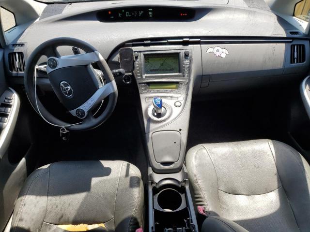 JTDKN3DU2B0279222 - 2011 TOYOTA PRIUS SILVER photo 8