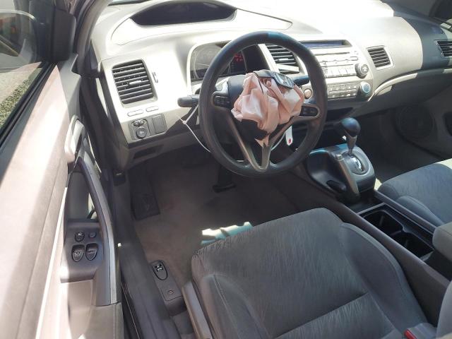 2HGFG12848H523125 - 2008 HONDA CIVIC EX GRAY photo 8