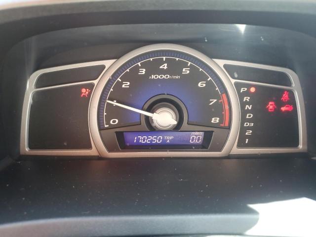 2HGFG12848H523125 - 2008 HONDA CIVIC EX GRAY photo 9