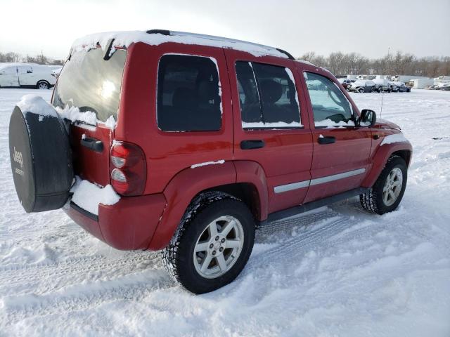 1J4GL58K17W537129 - 2007 JEEP LIBERTY LIMITED BURGUNDY photo 3