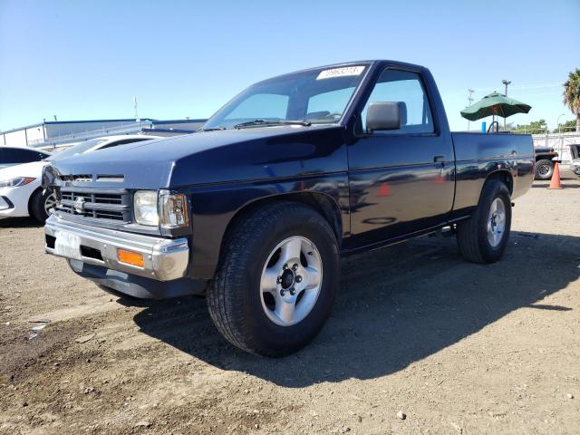 1N6SD11S2MC399837 - 1991 NISSAN TRUCK SHORT WHEELBASE BLUE photo 1