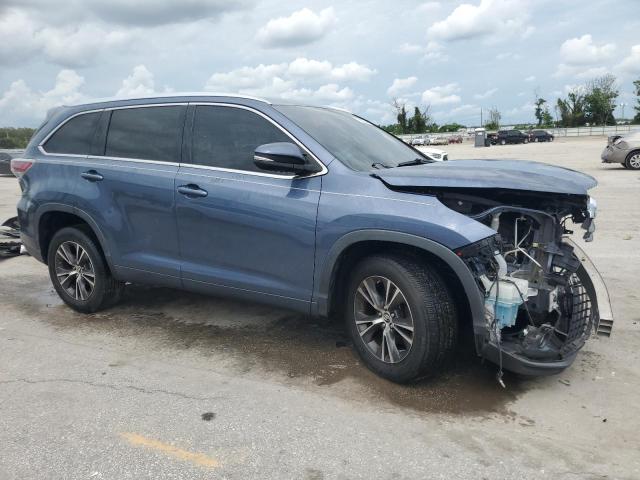 5TDKKRFH6GS502913 - 2016 TOYOTA HIGHLANDER XLE Mavi foto 4