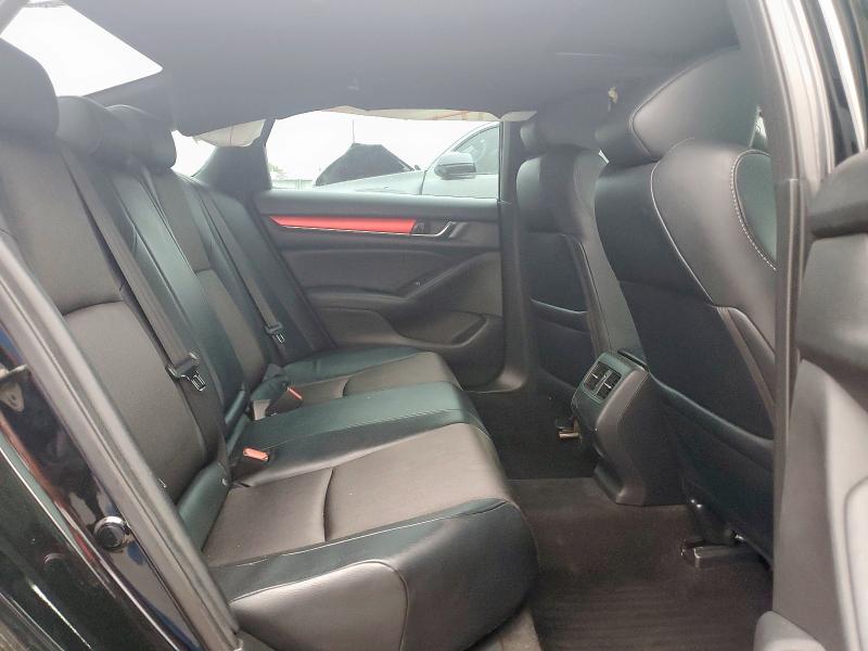 1HGCV2F38JA009683 - 2018 HONDA ACCORD SPORT Noir photo 10