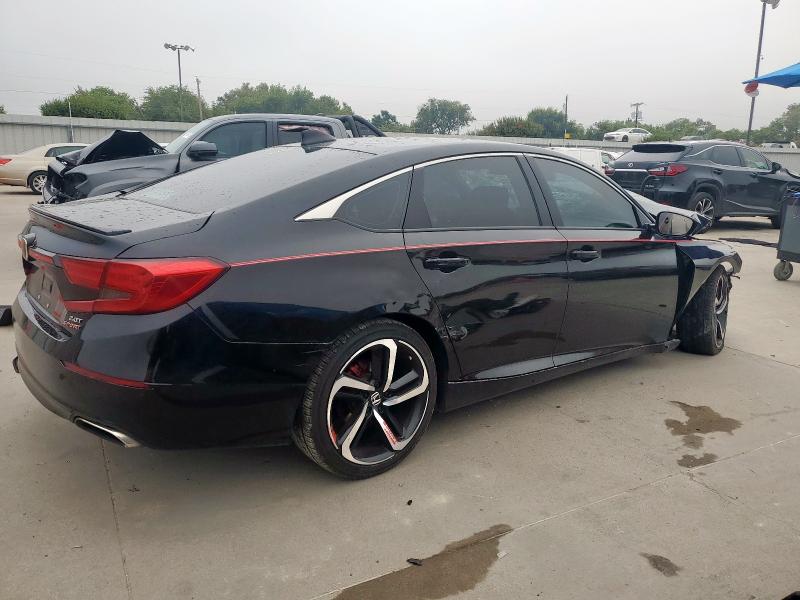1HGCV2F38JA009683 - 2018 HONDA ACCORD SPORT Noir photo 3