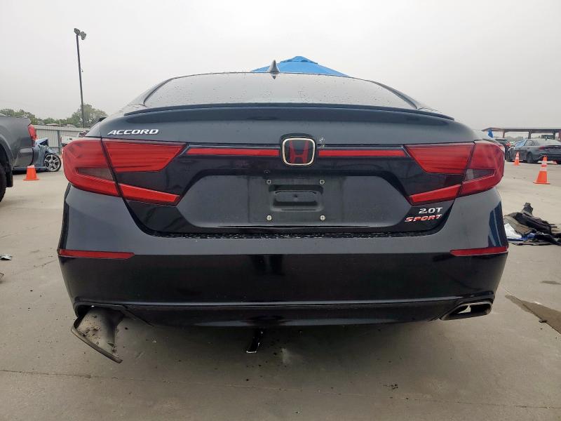 1HGCV2F38JA009683 - 2018 HONDA ACCORD SPORT Noir photo 6
