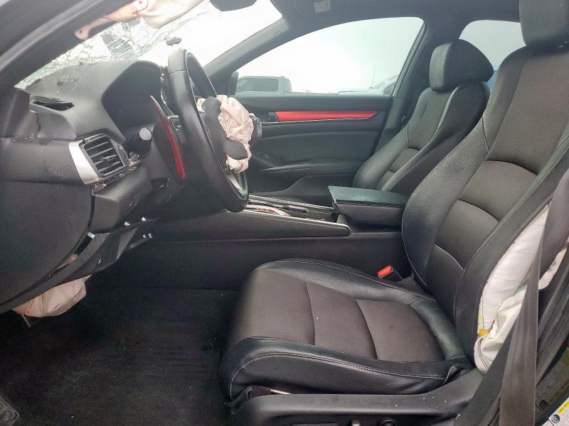 1HGCV2F38JA009683 - 2018 HONDA ACCORD SPORT Noir photo 7