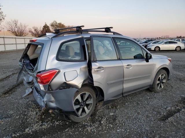 JF2SJABC0JH450142 - 2018 SUBARU FORESTER 2.5I SILVER photo 3