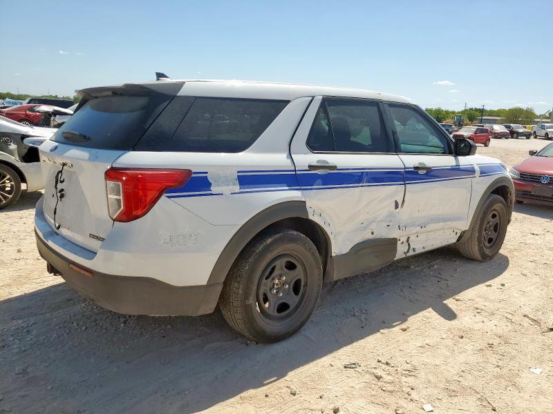 1FM5K8AB8PGC18280 - 2023 FORD EXPLORER POLICE INTERCEPTOR Bicolor foto 3