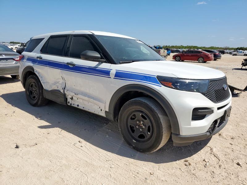 1FM5K8AB8PGC18280 - 2023 FORD EXPLORER POLICE INTERCEPTOR Bicolor foto 4
