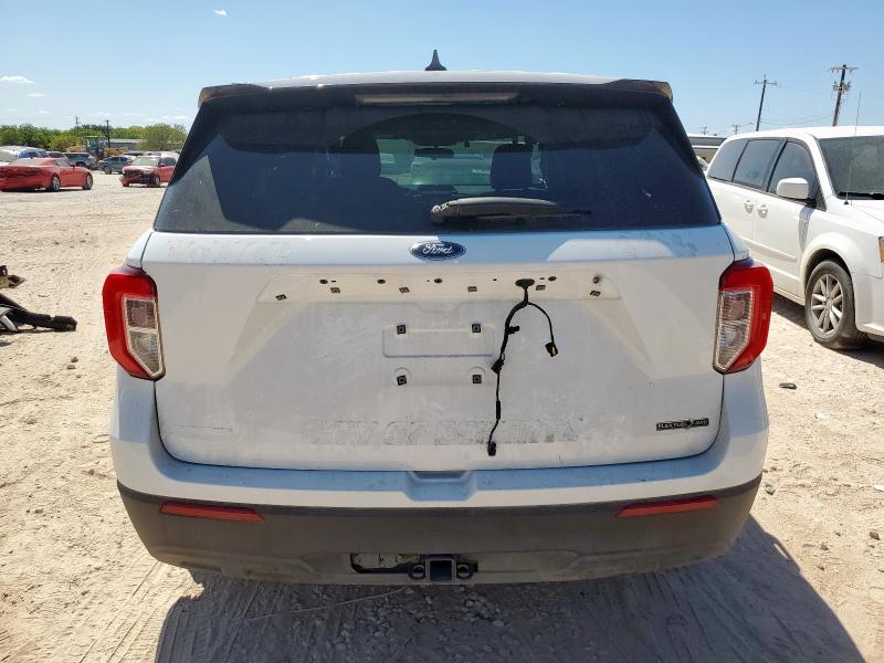 1FM5K8AB8PGC18280 - 2023 FORD EXPLORER POLICE INTERCEPTOR Bicolor foto 6