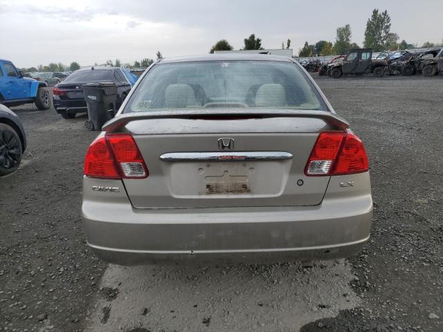 2HGES16683H537721 - 2003 HONDA CIVIC LX Krem foto 6